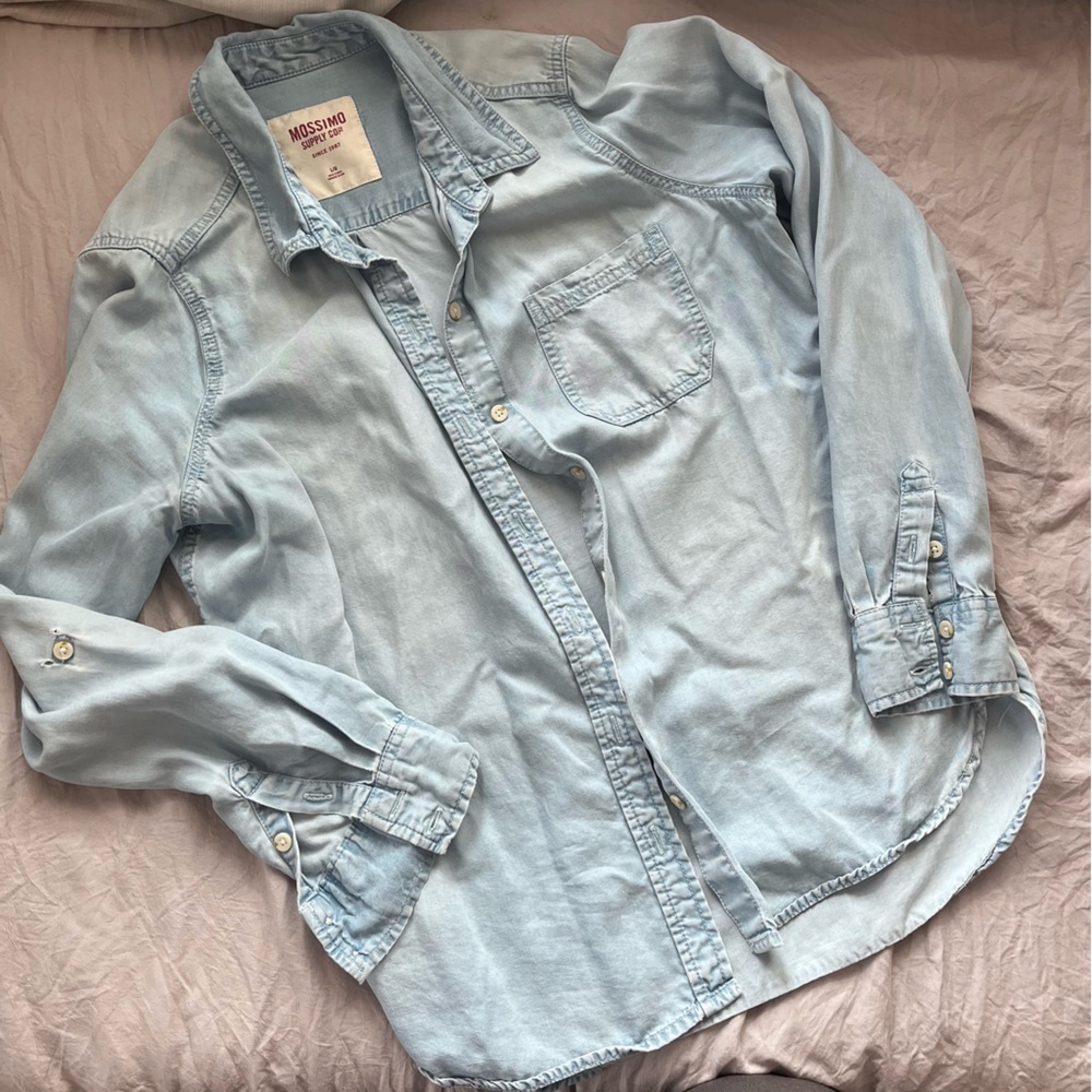 Chambray Button Up